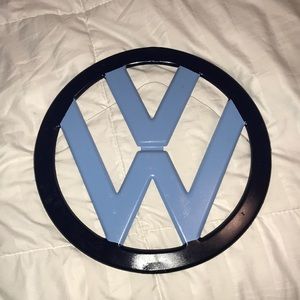 VW front plate of an old VW van